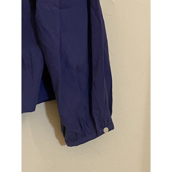 Universal Thread Womens M Balloon Sleeve Tie Front Blue Blouse NWT MRSP $24.99 - Picture 5 of 9